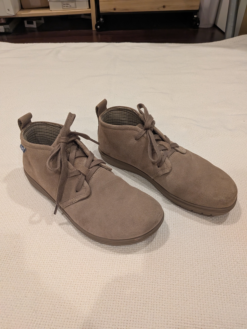 Lems Suede Chukka Boot Sandstone - Men's 9 Women's 10.5